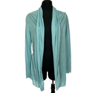 BCBGMaxAzria Blue Lightweight Cardigan Shrug - Women’s S